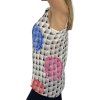 MARCO DE VINCENZO Print Sleeveless Shirt