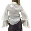 CHLOÉ Ruffle-Trim Tie Neck Blouse