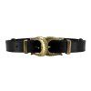 ALBERTA FERRETTI Dark Brown Gold Belt