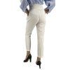 ELISABETTA FRANCHI White Trousers