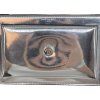 YVES SAINT LAURENT Sunset Small Silver Mirrored Bag