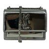 YVES SAINT LAURENT Sunset Small Silver Mirrored Bag