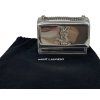 YVES SAINT LAURENT Sunset Small Silver Mirrored Bag