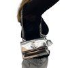 YVES SAINT LAURENT Sunset Small Silver Mirrored Bag