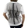 ALEXANDER MCQUEEN Tulle Bodice-Print T-Shirt