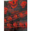 ALEXANDER MCQUEEN Black And Red Scarf
