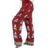 GUCCI Boat Print Silk Trousers