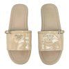 PRADA Patent Leather Slide Sandals