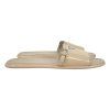 PRADA Patent Leather Slide Sandals
