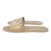 PRADA Patent Leather Slide Sandals