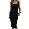 MAX MARA Black Midi Dress
