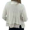 FABIANA FILIPPI  White Cream Pullover