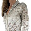 BURBERRY Lace Shirt