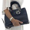 CHRISTIAN DIOR Medium Embellished Diorissimo Bag