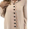 CHLOÉ Nude Silk Blouse