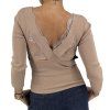 ALBERTA FERRETTI Ribbed V-Neck Sweater