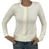 CHLOÉ Cream Button Sweater