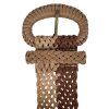 ZIMMERMANN Brown Braided Leather Belt