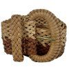 ZIMMERMANN Brown Braided Leather Belt