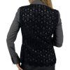 MOSCHINO Gray And Black Lace Blazer