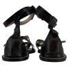 ALBERTA FERRETTI Leather Strap Sandals