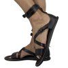 ALBERTA FERRETTI Leather Strap Sandals