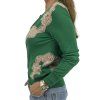 DOLCE & GABBANA Lace Green Cardigan