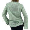 TORY BURCH Printed Green Blouse