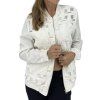 ALEXANDER MCQUEEN White Bomber Jacket