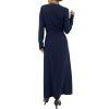 PAROSH Blue Long Dress