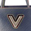 LOUIS VUITTON Twist Tote Epi Indigo Bag
