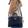 LOUIS VUITTON Twist Tote Epi Indigo Bag