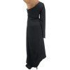 ANAMÉ. Black Long Dress