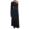 ANAMÉ. Black Long Dress