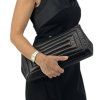 ALBERTA FERRETTI Leather Clutch Bag