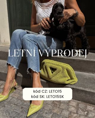 ✨ LETNÍ VÝPRODEJ JE TU! ✨ Osvěžte svůj šatník stylovými kousky s 15% slevou! 🛍️ Použijte slevový kód: 🇨🇿 CZ: LETO15 🇸🇰 SK:...