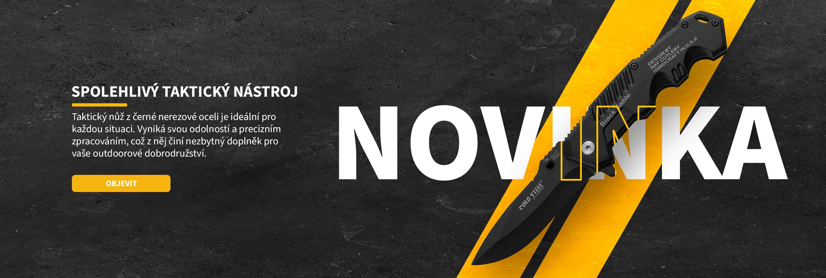 NOVINKA - Taktický nôž