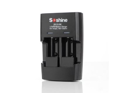 Soshine S5-Fe CR2 Duální automatická nabíjačka