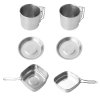 6 pcs outdoor camping cookware set outdoo description 3