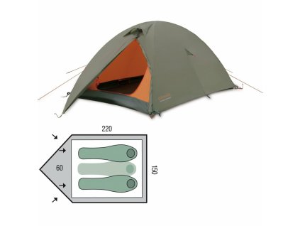 stran SCOUT khaki Pinguin