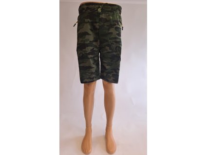 kraťasy teplákové ARMY maskovací Sezon