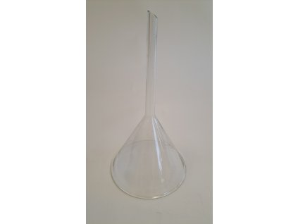 nálevka skleněná 15cm