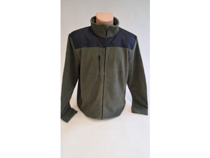 bunda kombinovaná unisex fleece military