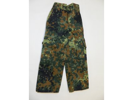 kalhoty dětské BDU BW flecktarn vel. 122/128