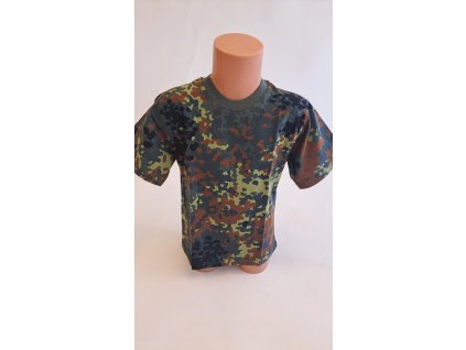 triko dětské BW flecktarn 122-128