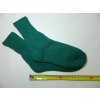 ponožky dětské teplé zelené LOANA