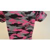 triko dětské maskovací krátký rukáv dívčí