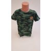triko dětské maskovací krátký rukáv