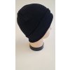 čepice pletená tenká černá