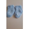 ponožky kojenecké froté modré LOANA